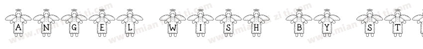 Angel wish by string字体转换